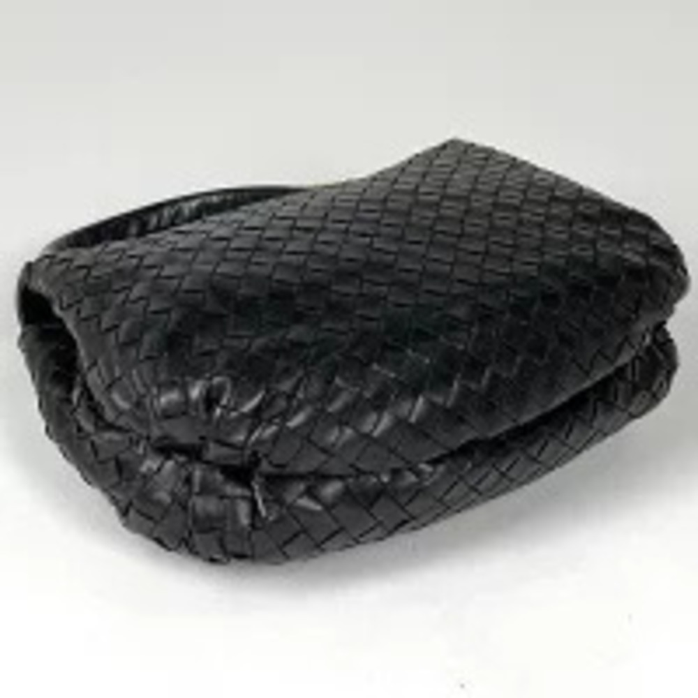 Bottega Veneta Leather Nappa Bag Intrecciato 2way Shoulder Black